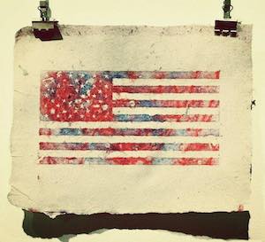 Frontline Arts American Flag