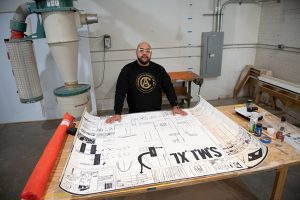 Artist Doug Jones_studio shot