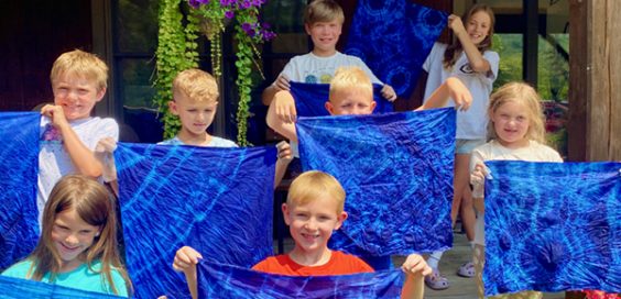 Kids Camp Tie-dye
