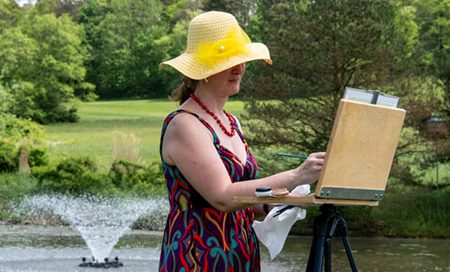 Sasha Phillips plein air event