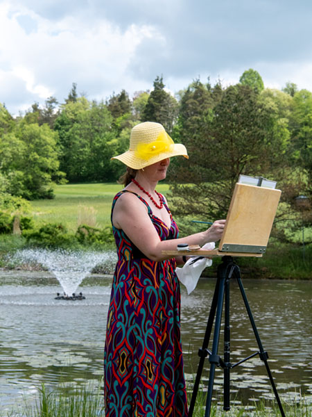 Sasha Phillips plein air event