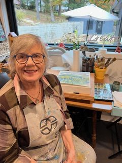 Beverly Post Barrett studio