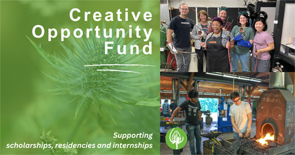 Creative Opportunity Fund - Supporting scholarships residencies and internships