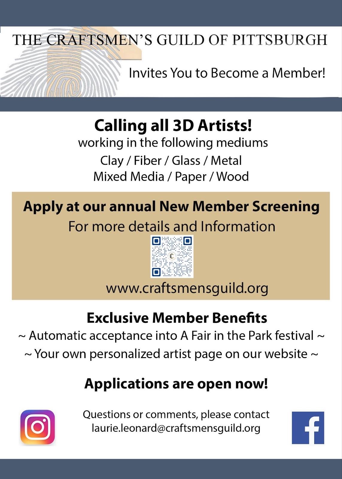 Craftsmans Guild Flyer