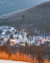 town of ohiopyle state park winter