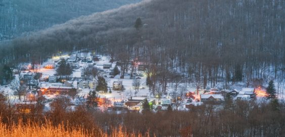 town of ohiopyle state park winter